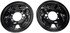 924-694 by DORMAN - Brake Dust Shield - 1 Pair