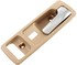 92591 by DORMAN - Interior Door Handle Front Right With Power Lock Chrome/Beige