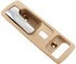 92592 by DORMAN - Interior Door Handle Front Left With Power  Lock Chrome/Beige