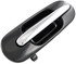 92763 by DORMAN - Exterior Door Handle Rear Left Chrome/Black