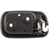 92696 by DORMAN - Interior Door Handle Rear Left Chrome/Black