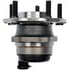 Dorman 930-640 Wheel Bearing and Hub Assembly Wheel Hub And Bearing Assembly - Rear