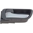 92919 by DORMAN - Interior Door Handle Front And Rear Left Chrome And Gray