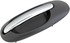 93603 by DORMAN - Exterior Door Handle Side Sliding Left With Keyhole Chrome Lever Black Housing