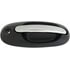 93604 by DORMAN - Exterior Door Handle Side Sliding Right With Keyhole Chrome Lever Black Housing