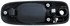 93607 by DORMAN - Exterior Door Handle Front Left Chrome Lever Black Housing