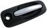 93608 by DORMAN - Exterior Door Handle Front Right With Keyhole Chrome Lever Black Housing