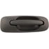 93615 by DORMAN - Exterior Door Handle Side Sliding Right Without Keyhole Textured Black