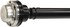 938-082 by DORMAN - Driveshaft Assembly - Front