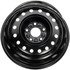 939-158 by DORMAN - 16 x 6.5 In. Steel Wheel