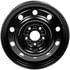 939-243 by DORMAN - 17 x 6.5 In. Steel Wheel