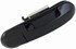 93927 by DORMAN - Exterior Door Handle Front Right Without Keyhole TK Black Clearcoat Black