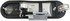 93941 by DORMAN - Exterior Door Handle Rear Right L2 Silver Birch Clearcoat Metallic Silver