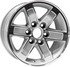 939-610 by DORMAN - 17 x 7.5 In. Machined Alloy Wheel