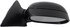 955-015 by DORMAN - Side View Mirror - Right, Manual, Black