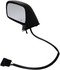 955-016 by DORMAN - Side View Mirror - Left, Power, without Memory, Black