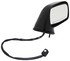 955-017 by DORMAN - Side View Mirror - Right, Power, without Memory, Black