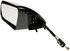 955-107 by DORMAN - Side View Mirror - Left, Manual Remote Black