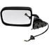 955-2001 by DORMAN - Side View Mirror- Left, Power, Textured Black