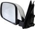 955-210 by DORMAN - Side View Mirror - Left, Manual, Window Mount, Without Vent, Chrome