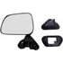 Dorman 955-214 Door Mirror Side View Mirror - Left, Door Mount, Manual, Black