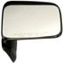 Dorman 955-215 Door Mirror Side View Mirror - Right, Door Mount, Manual, Black