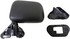 955-214 by DORMAN - Side View Mirror - Left, Door Mount, Manual, Black