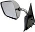 955-221 by DORMAN - Side View Mirror - Left, Manual, Chrome and Black