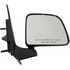 Dorman 955-224 Door Mirror Side View Mirror - Right, Manual, Black