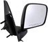 955-224 by DORMAN - Side View Mirror - Right, Manual, Black