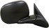 955-256 by DORMAN - Side View Mirror - Right, Manual, Black, Textured