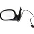 Dorman 955-345 Door Mirror Side View Mirror - Left, Power, Without Signal, Chrome Cover + Black Base