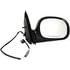 Dorman 955-346 Door Mirror Side View Mirror - Right, Power. Without Signal, Chrome Cover + Black Base