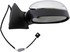 955-346 by DORMAN - Side View Mirror - Right, Power. Without Signal, Chrome Cover + Black Base