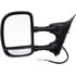 Dorman 955-363 Door Mirror Side View Mirror - Left, Power, Telescopic, Black, Round Plug