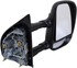 955-362 by DORMAN - Side View Mirror - Right, Manual, Telescopic, Black