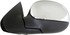 955-365 by DORMAN - Side View Mirror - Left, Manual, Chrome, Contour Type