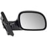 Dorman 955-368 Door Mirror Side View Mirror - Right, Manual, Black