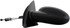 955-401 by DORMAN - Side View Mirror - Left, Manual Remote Black