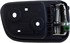96508 by DORMAN - Interior Door Handle Rear Right Chrome And Dark Gray