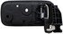 96514 by DORMAN - Interior Door Handle Rear Left Black