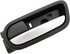 96545 by DORMAN - Interior Door Handle Rear Left Silver And Black