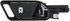 96579 by DORMAN - Interior Door Handle Front Left Chrome And Black