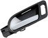 96587 by DORMAN - Interior Door Handle Front Left Silver And Black