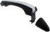 96623 by DORMAN - Exterior Door Handle Rear Black And Chrome