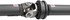 976-256 by DORMAN - Driveshaft Assembly - Rear