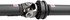 976-255 by DORMAN - Driveshaft Assembly - Rear