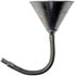 Dorman 9-785 Multi-Purpose Funnel 5-1/2 In Diameter Steel Flexible Neck Funnel with 1/2 In ID; No.80 Mesh Screen