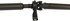 986-036 by DORMAN - Driveshaft Assembly - Rear