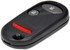 99372 by DORMAN - Keyless Entry Remote 3 Button